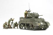 Tamiya M5A1 et figurines        